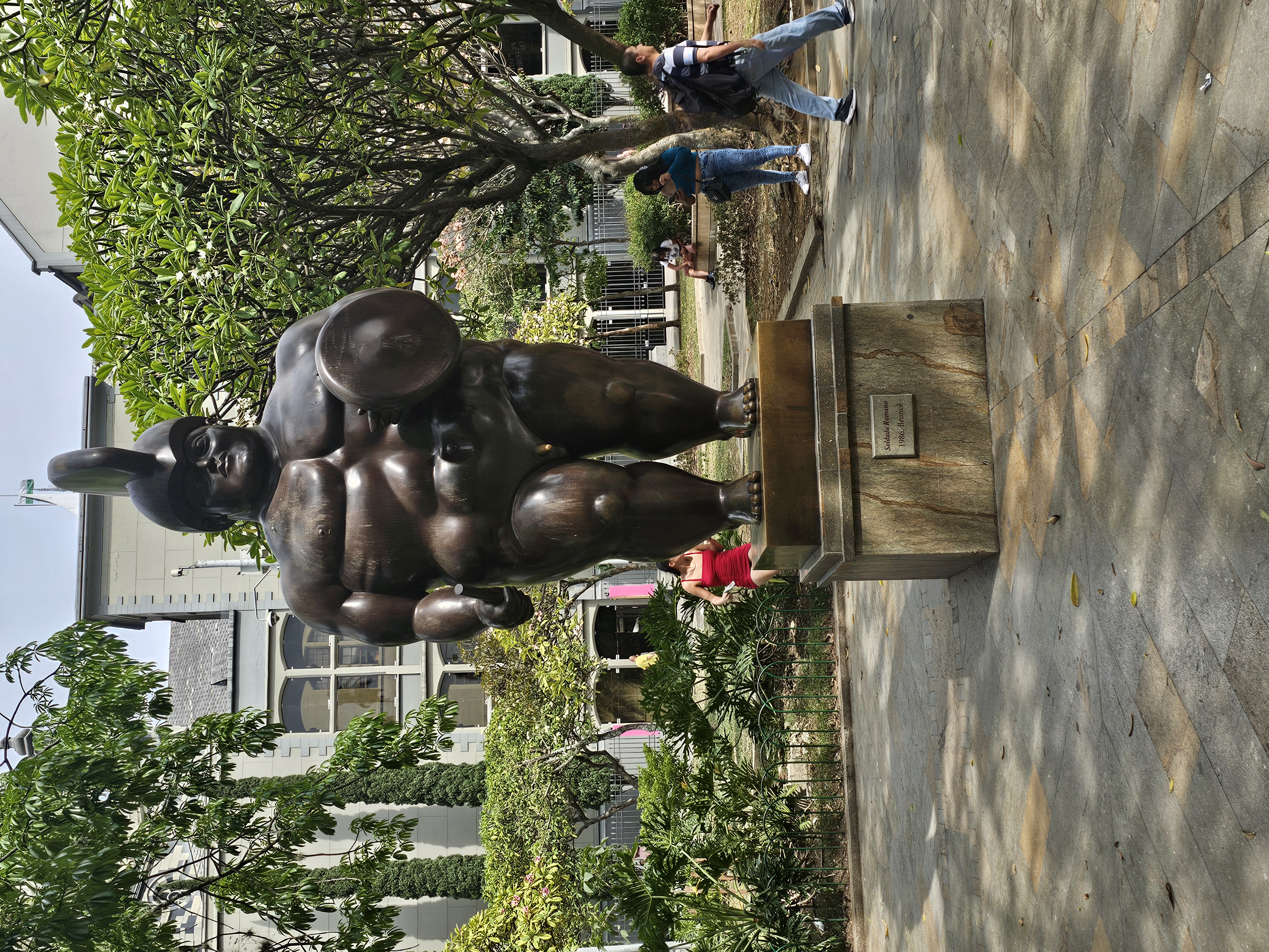 Botero bronze sculpture