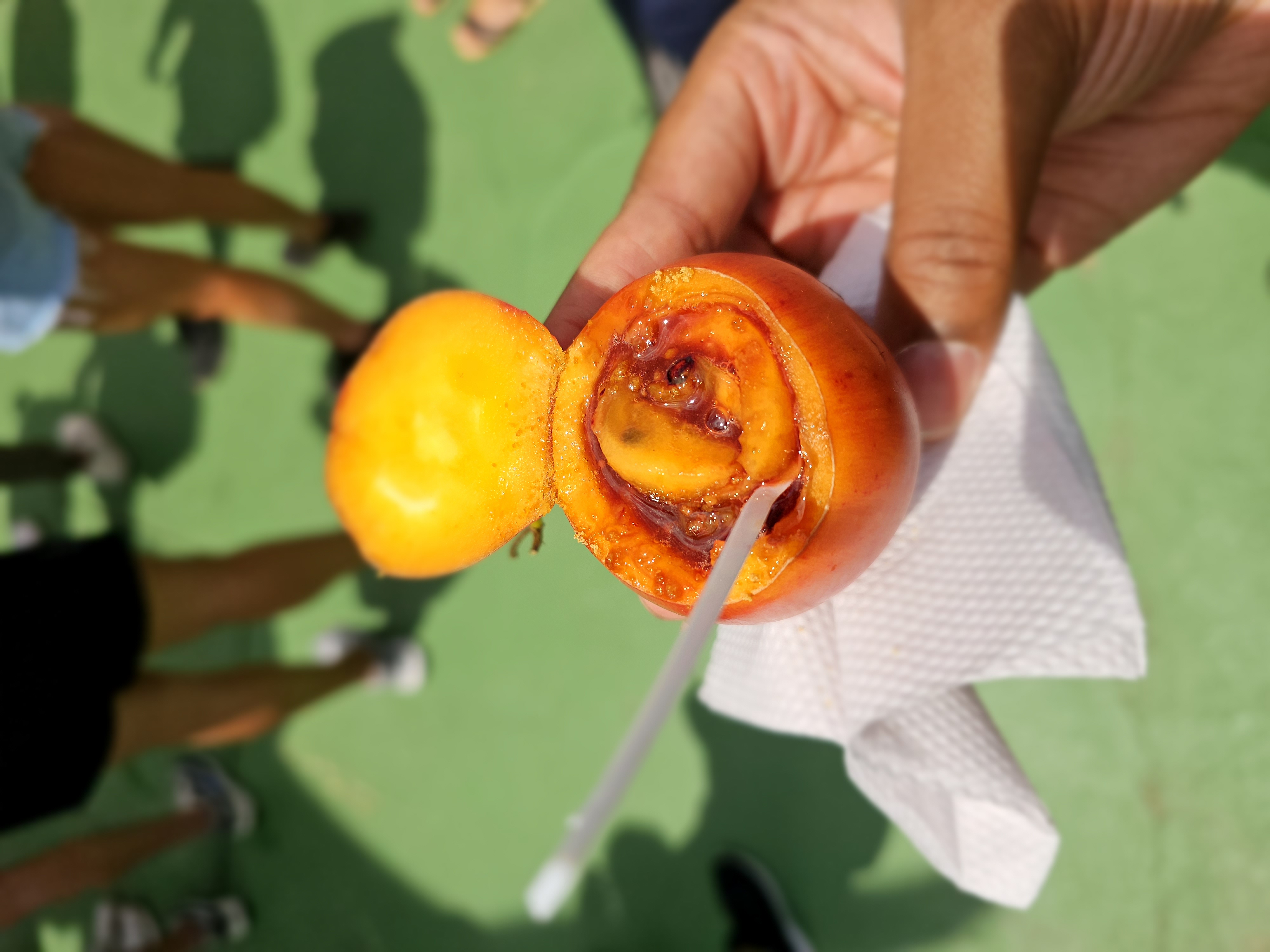 street food, stuffed fruit