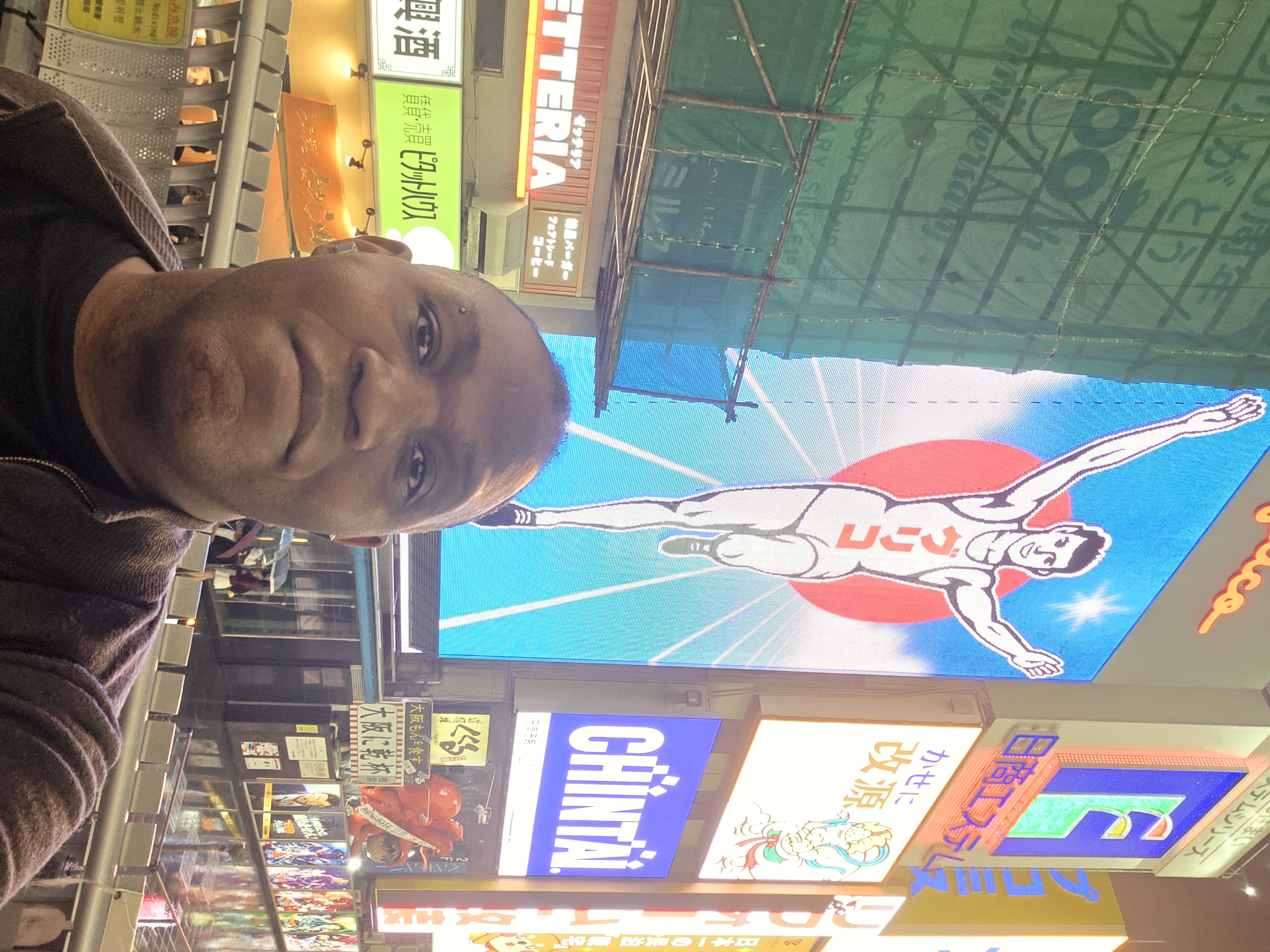 Dotonbori strip, evening