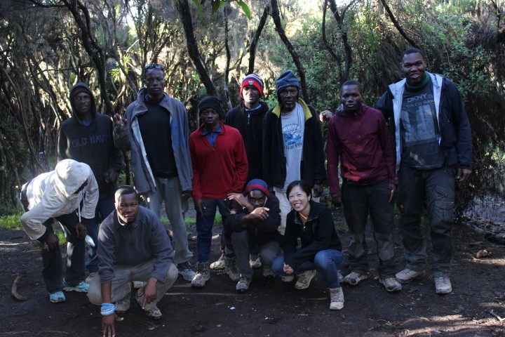 Mweka Gate — the finish line, Day 7
