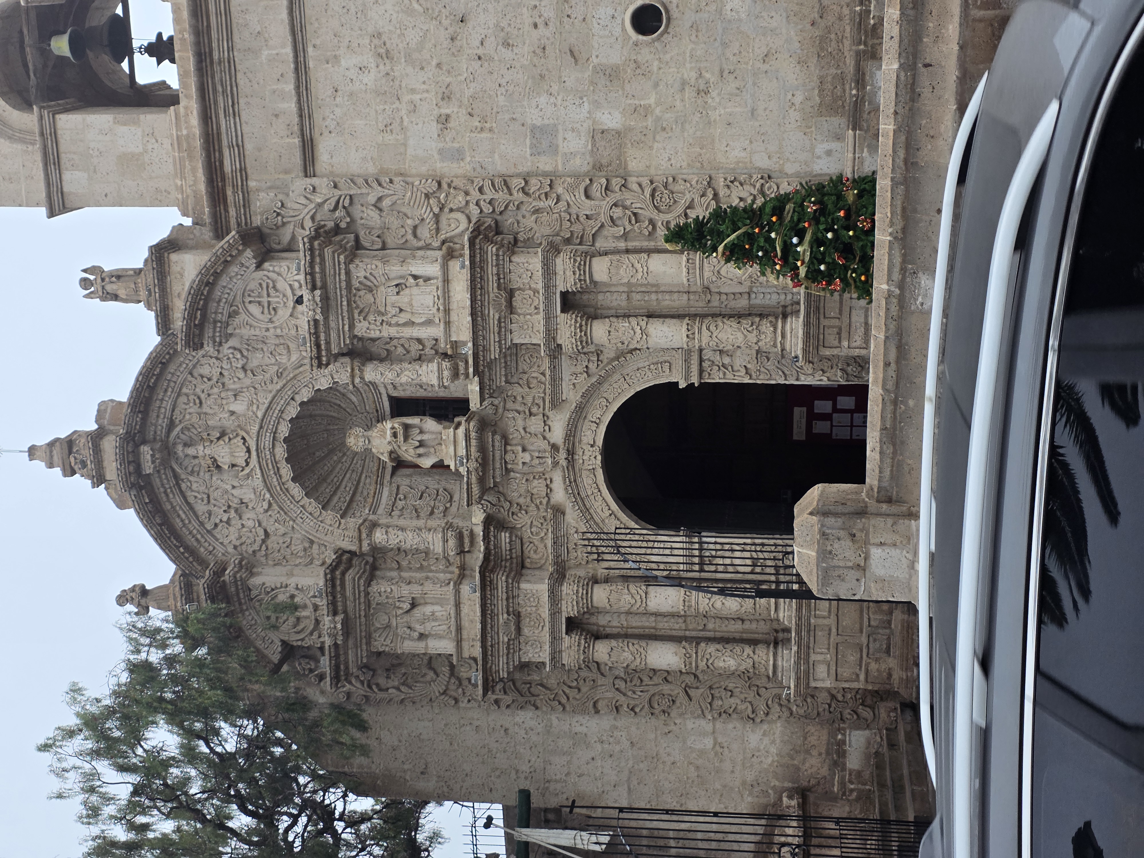 church facade, Arequipa